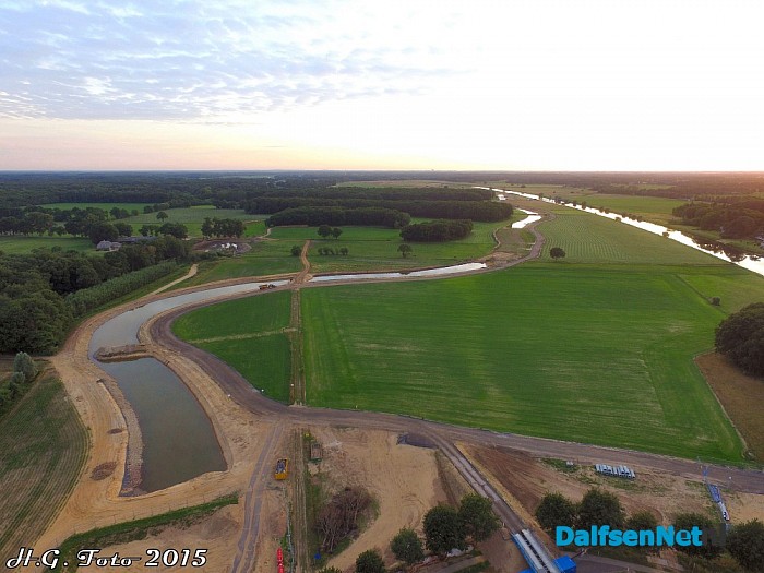 Exclusieve beelden project nevengeul Vilsteren - Foto: H.G. Foto