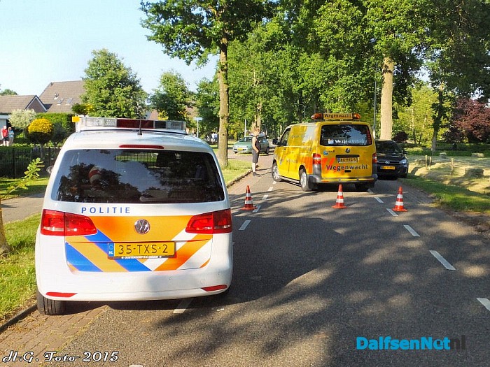 Kind komt onder trekker. - Foto: H.G. Foto
