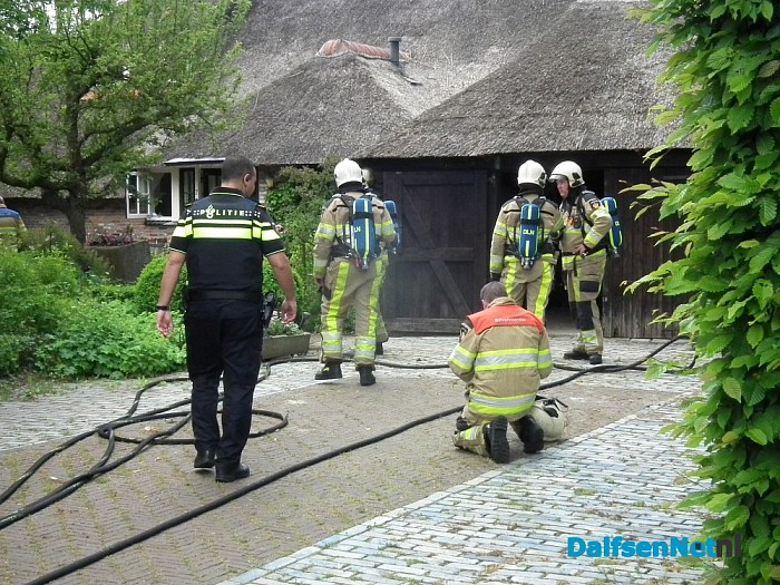 Keukenbrandje aan de Leemculeweg - Foto: Robert Bril
