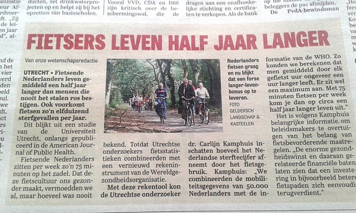 Fiets-4-daagse Lemelerveld - Foto: Eigen geleverde foto
