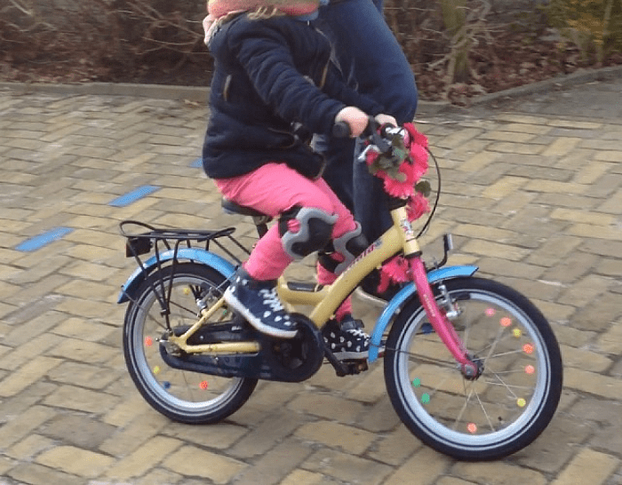 Kinderfiets gestolen en teruggevonden - Foto: Eigen geleverde foto