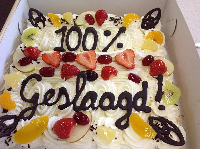 100% geslaagden Agnieten College Nieuwleusen - Foto: Eigen geleverde foto