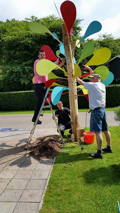 Voorpret voor Vilsters feest - Foto: Eigen geleverde foto