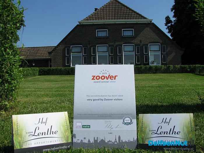 Hof van Lenthe opnieuw in de prijzen.