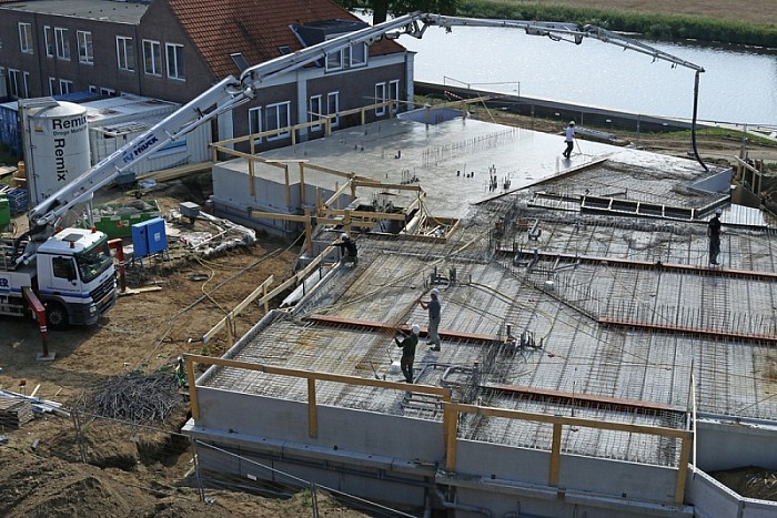 Voortgang appartementencomplex - Foto: Paul Scholten