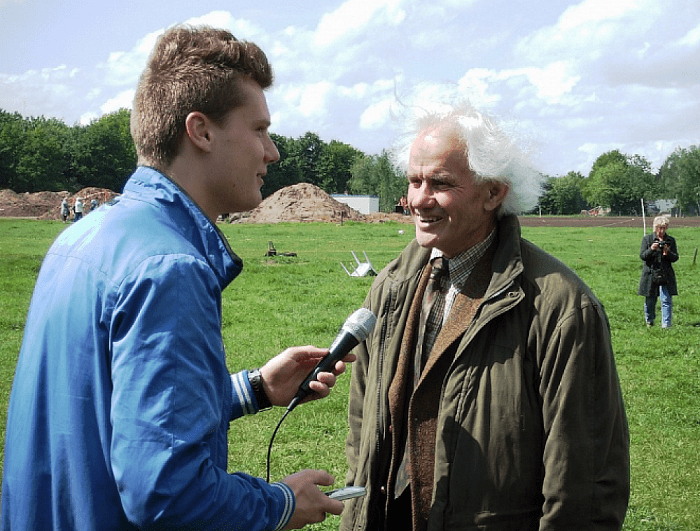 Radio uitzending over Dalfsen - Foto: Wim