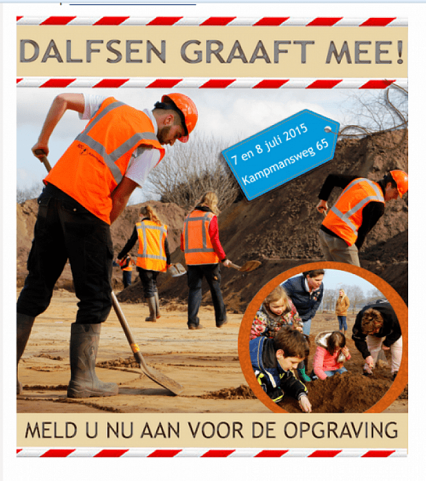 Graaft u ook mee? - Foto: Gemeente Dalfsen