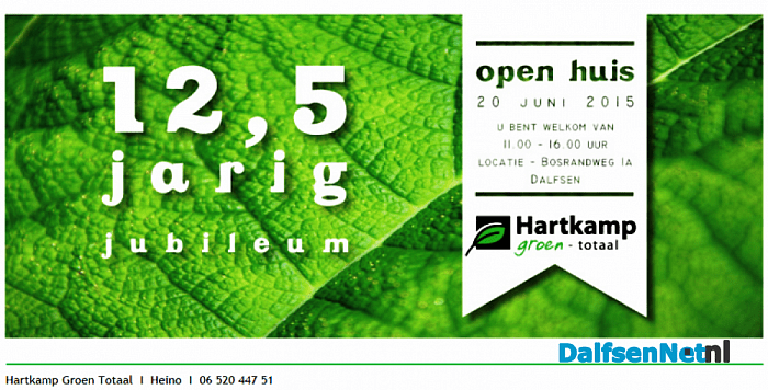Open dag Hartkamp Groen Totaal
