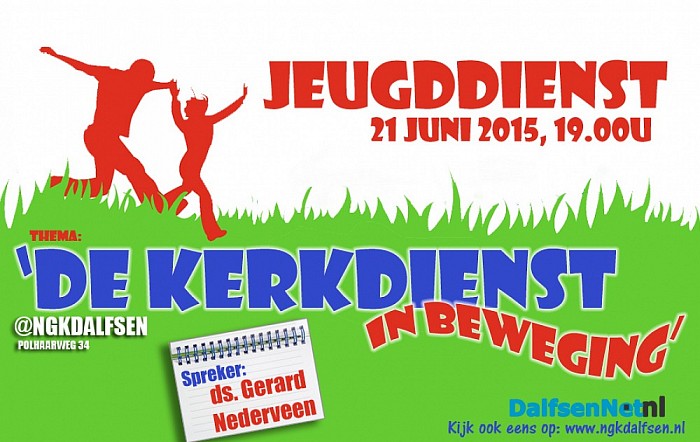 Jeugddienst 21 juni NGK Dalfsen