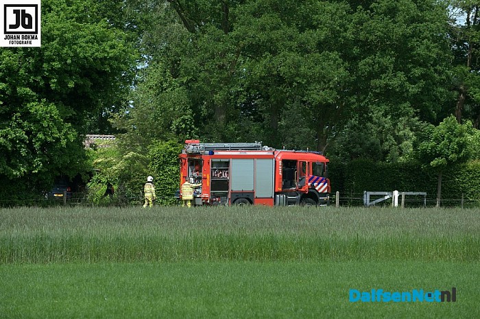 Keukenbrandje aan de Leemculeweg - Foto: Johan Bokma