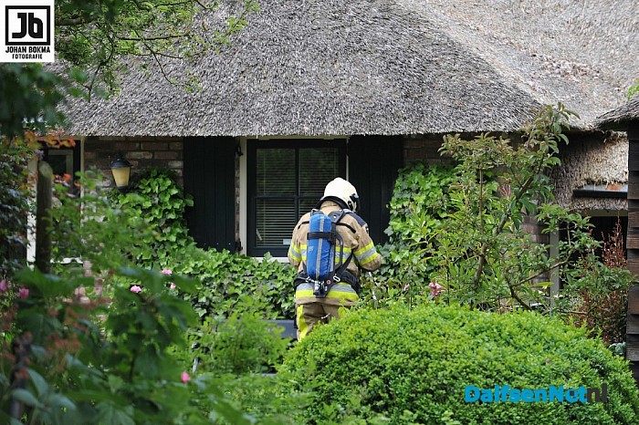 Keukenbrandje aan de Leemculeweg - Foto: Johan Bokma