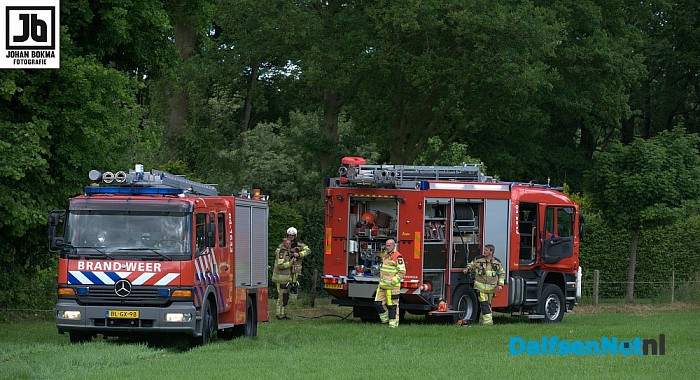Keukenbrandje aan de Leemculeweg - Foto: Johan Bokma
