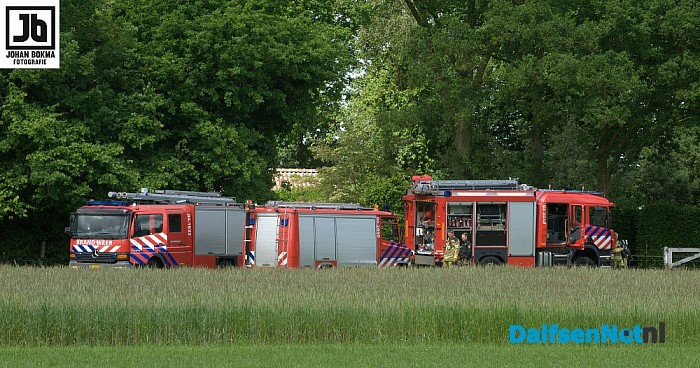 Keukenbrandje aan de Leemculeweg - Foto: Johan Bokma