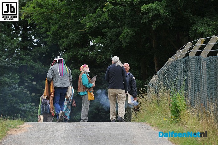 Wisdom Gathering in Dalfsen gehouden met bijzondere steen - Foto: Johan Bokma
