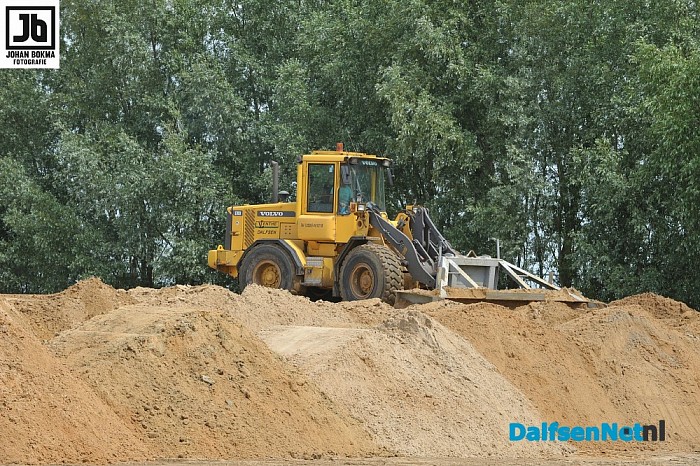 Update werkzaamheden project nevengeul Vilsteren - Foto: Johan Bokma