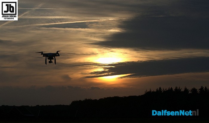 Sproeifeest update vanuit de lucht voorbereidingen bijna klaar - Foto: Johan Bokma