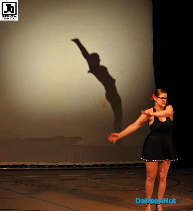 ASC Gym & Dance gaf circusshow - Foto: Johan Bokma