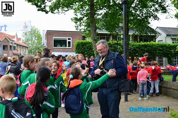 Wandeldag 2 in een zucht voorbij - Foto: Johan Bokma
