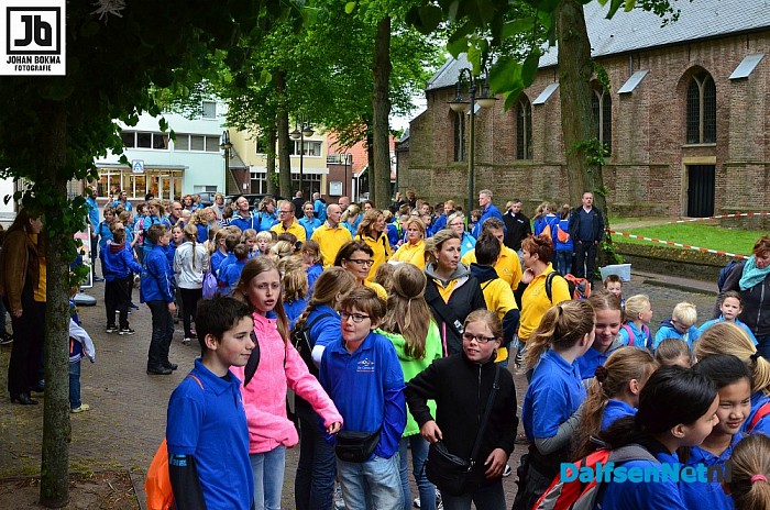 Wandeldag 2 in een zucht voorbij - Foto: Johan Bokma