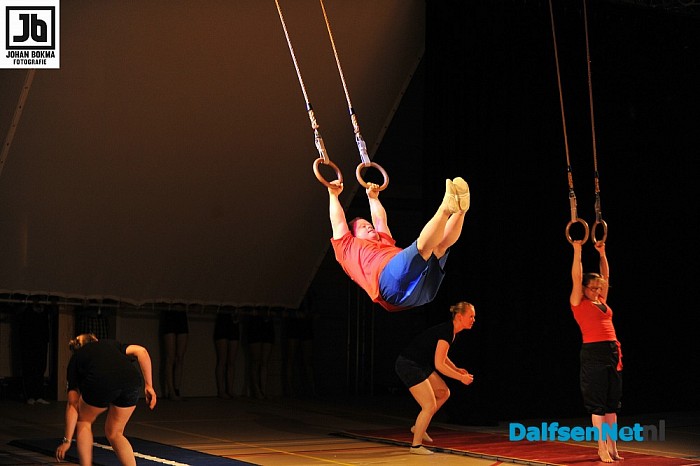 ASC Gym & Dance gaf circusshow - Foto: Johan Bokma