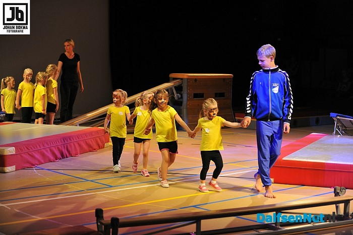ASC Gym & Dance gaf circusshow - Foto: Johan Bokma