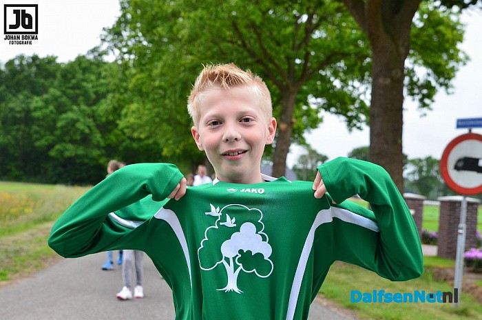 Wandeldag 2 in een zucht voorbij - Foto: Johan Bokma
