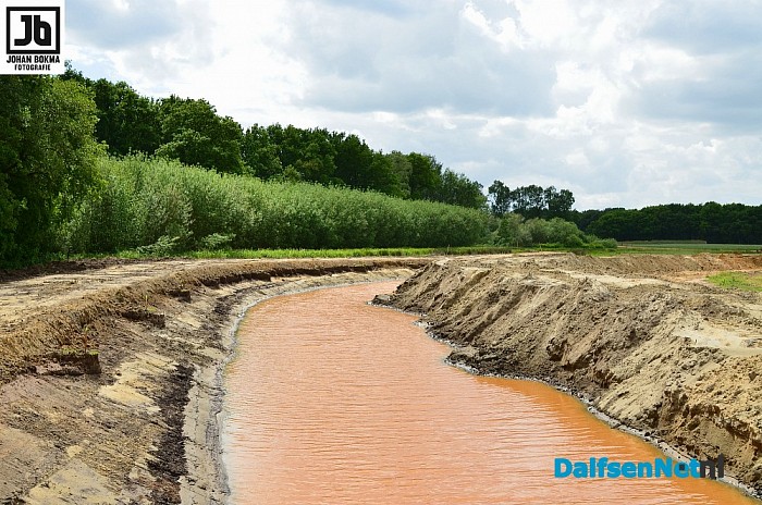 Update werkzaamheden project nevengeul Vilsteren. - Foto: Johan Bokma