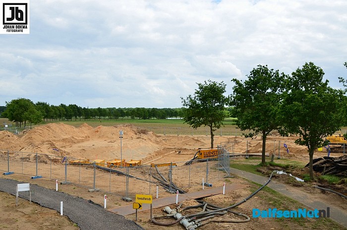 Update werkzaamheden project nevengeul Vilsteren. - Foto: Johan Bokma