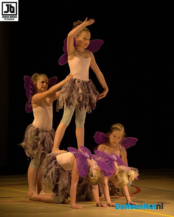 ASC Gym & Dance gaf circusshow - Foto: Johan Bokma