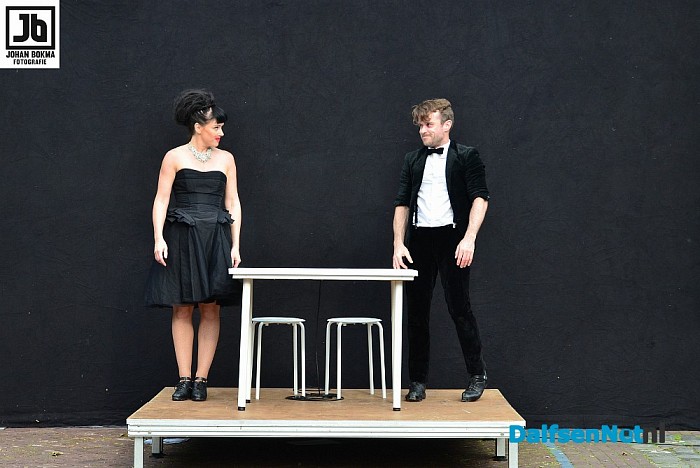 Komische en hilarische acts bij Kunsten op Straat - Foto: Johan Bokma