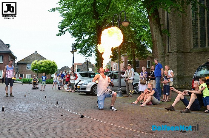 Komische en hilarische acts bij Kunsten op Straat - Foto: Johan Bokma