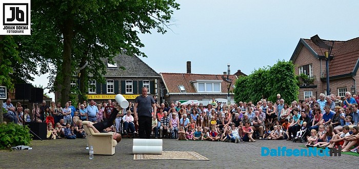Komische en hilarische acts bij Kunsten op Straat - Foto: Johan Bokma
