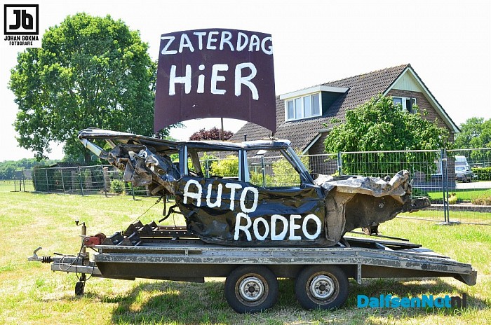 Auto rodeo Oudleusen.