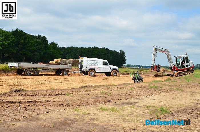 Update werkzaamheden project nevengeul Vilsteren - Foto: Johan Bokma