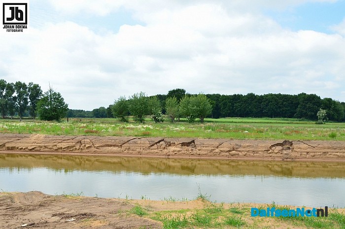 Update werkzaamheden project nevengeul Vilsteren - Foto: Johan Bokma