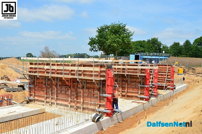 Update werkzaamheden project nevengeul Vilsteren - Foto: Johan Bokma