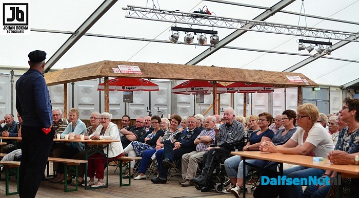 Oalderwets lachen en huul’n met Graads en Dika op het Sproeifeest - Foto: Johan Bokma