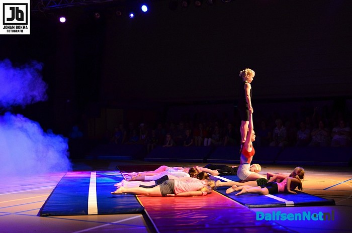ASC Gym & Dance gaf circusshow - Foto: Johan Bokma
