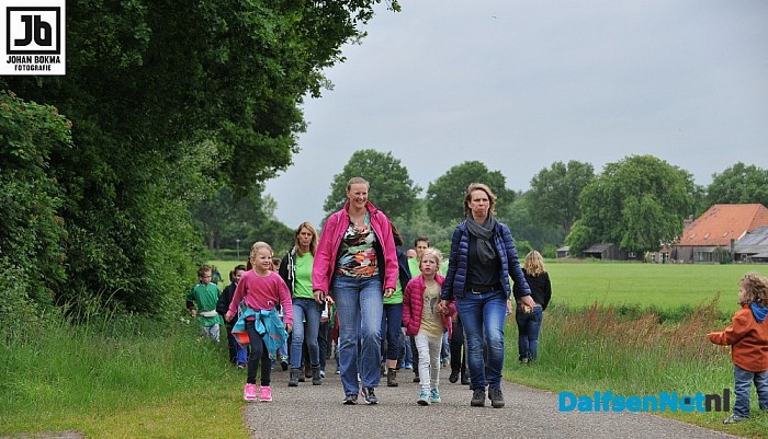 Wandeldag 2 in een zucht voorbij - Foto: Johan Bokma