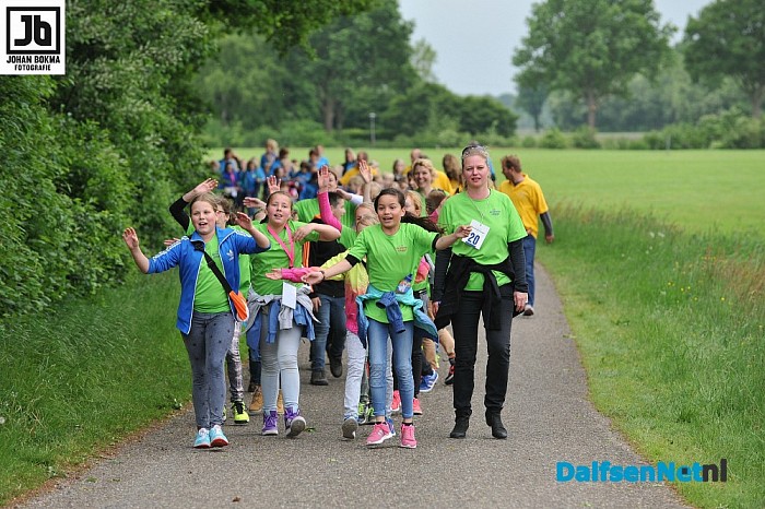 Wandeldag 2 in een zucht voorbij - Foto: Johan Bokma