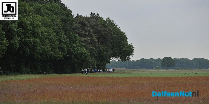 Wandeldag 2 in een zucht voorbij - Foto: Johan Bokma