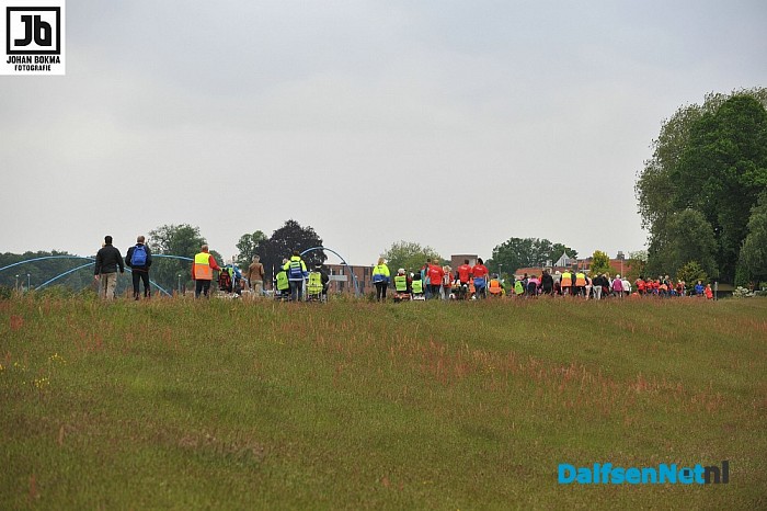 Wandeldag 2 in een zucht voorbij - Foto: Johan Bokma