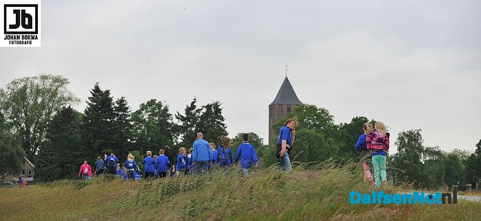 Wandeldag 2 in een zucht voorbij - Foto: Johan Bokma