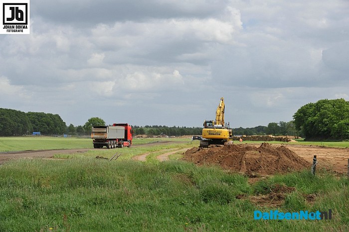 Update werkzaamheden project nevengeul Vilsteren. - Foto: Johan Bokma