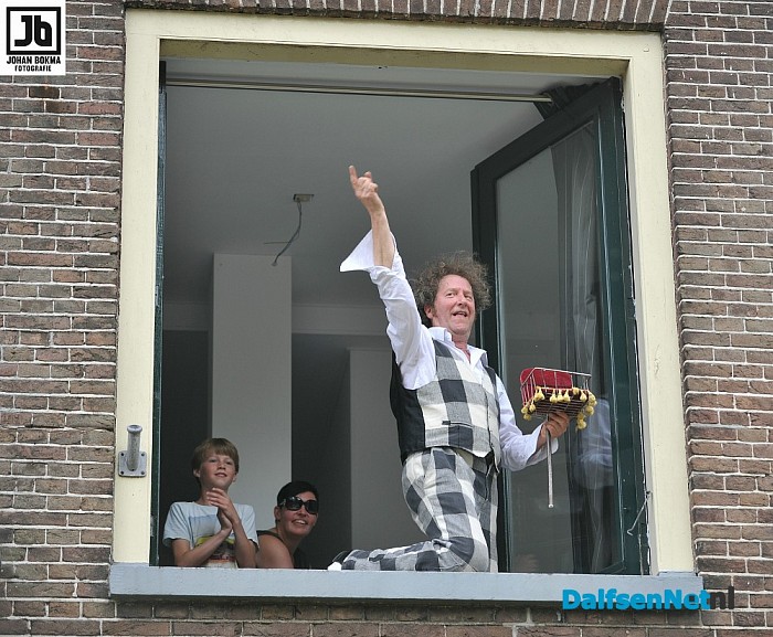 Komische en hilarische acts bij Kunsten op Straat - Foto: Johan Bokma