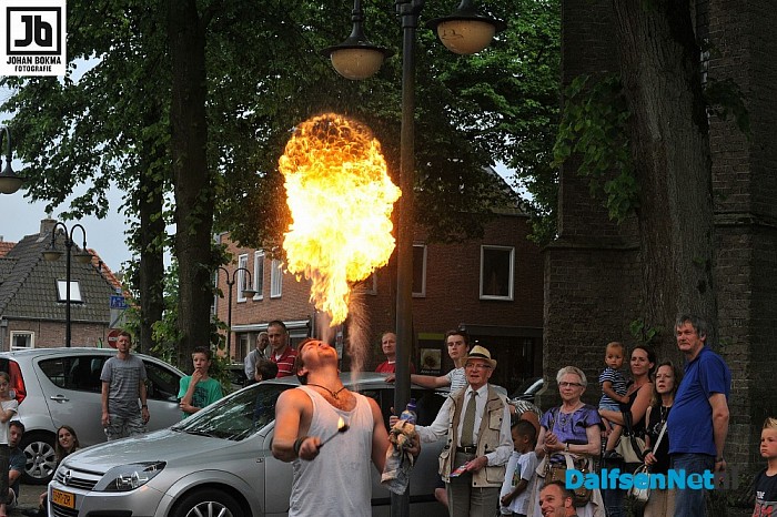 Komische en hilarische acts bij Kunsten op Straat - Foto: Johan Bokma