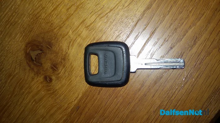 Volvo auto sleutel gevonden ter weer terug bij eigenaar.