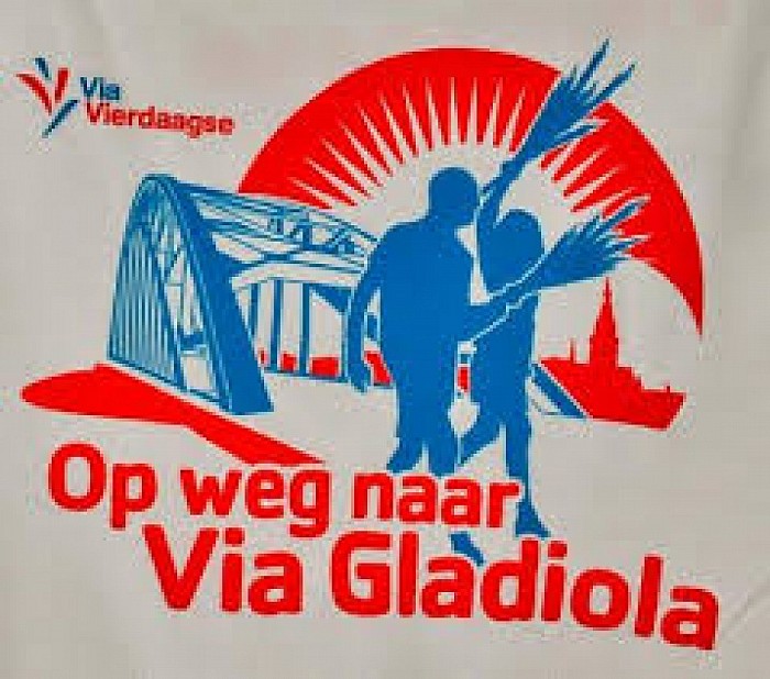 Bericht van de Dalfser lopers in Nijmegen - Foto: Eigen geleverde foto