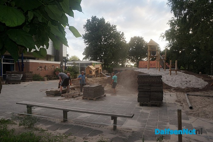 Schoolplein van de Cazemier volledig op de schop!