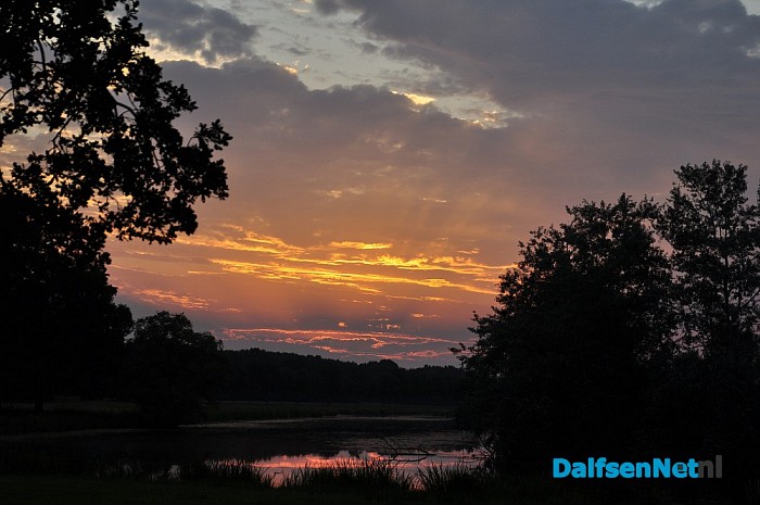 Mooie lucht foto`s gisteravond